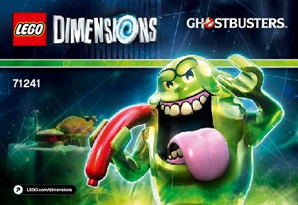 Notice / Instructions de Montage - LEGO - DIMENSIONS - 71241 - Pack Héros Slimer: Page 1