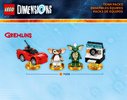 Notice / Instructions de Montage - LEGO - DIMENSIONS - 71242 - Pack histoire Ghostbusters™: Page 56