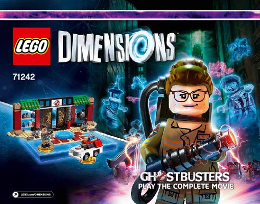 Notice / Instructions de Montage - LEGO - DIMENSIONS - 71242 - Pack histoire Ghostbusters™: Page 1