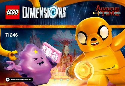 Notice / Instructions de Montage - LEGO - DIMENSIONS - 71246 - Pack Aventure Adventure Time™: Page 1