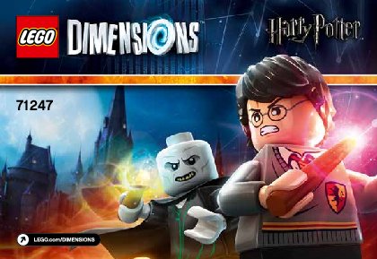 Notice / Instructions de Montage - LEGO - DIMENSIONS - 71247 - Pack Équipe Harry Potter™: Page 1