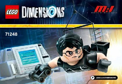 Notice / Instructions de Montage - LEGO - DIMENSIONS - 71248 - Pack Aventure Mission: Impossible™: Page 1