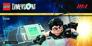 Notice / Instructions de Montage - LEGO - DIMENSIONS - 71248 - Pack Aventure Mission: Impossible™: Page 1