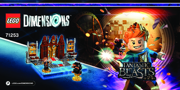 Notice / Instructions de Montage - LEGO - DIMENSIONS - 71253 - Pack Histoire Fantastic Beasts and Where to Find Them™: Page 1