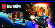 Notice / Instructions de Montage - LEGO - DIMENSIONS - 71253 - Pack Histoire Fantastic Beasts and Where to Find Them™: Page 1