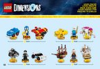 Notice / Instructions de Montage - LEGO - DIMENSIONS - 71255 - Pack Équipe Teen Titans Go!™: Page 10