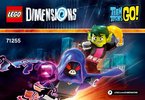 Notice / Instructions de Montage - LEGO - DIMENSIONS - 71255 - Pack Équipe Teen Titans Go!™: Page 1