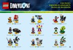 Notice / Instructions de Montage - LEGO - DIMENSIONS - 71255 - Pack Équipe Teen Titans Go!™: Page 9