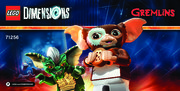 Notice / Instructions de Montage - LEGO - DIMENSIONS - 71256 - Pack Équipe Gremlins™: Page 1