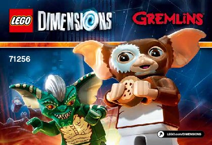 Notice / Instructions de Montage - LEGO - DIMENSIONS - 71256 - Pack Équipe Gremlins™: Page 1