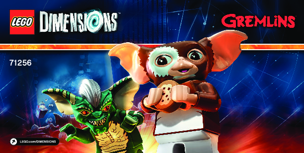 Notice / Instructions de Montage - LEGO - DIMENSIONS - 71256 - Pack Équipe Gremlins™: Page 1