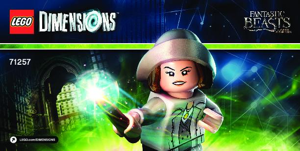 Notice / Instructions de Montage - LEGO - DIMENSIONS - 71257 - Pack Héros Tina Goldstein: Page 1