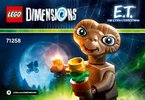 Notice / Instructions de Montage - LEGO - DIMENSIONS - 71258 - Pack Héros E.T. the Extra-terrestrial™: Page 1