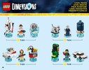 Notice / Instructions de Montage - LEGO - DIMENSIONS - 71264 - Pack Histoire THE LEGO® BATMAN MOVIE: Page 36