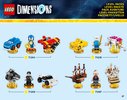 Notice / Instructions de Montage - LEGO - DIMENSIONS - 71264 - Pack Histoire THE LEGO® BATMAN MOVIE: Page 37