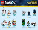 Notice / Instructions de Montage - LEGO - DIMENSIONS - 71264 - Pack Histoire THE LEGO® BATMAN MOVIE: Page 36