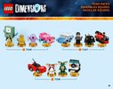 Notice / Instructions de Montage - LEGO - DIMENSIONS - 71264 - Pack Histoire THE LEGO® BATMAN MOVIE: Page 39