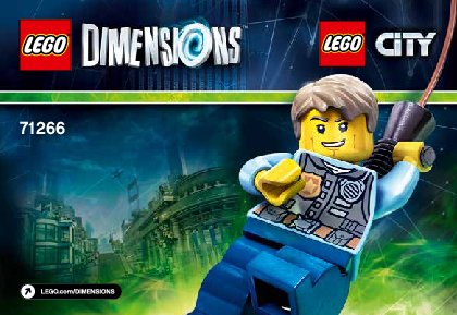 Notice / Instructions de Montage - LEGO - DIMENSIONS - 71266 - Pack Héros LEGO® City: Page 1