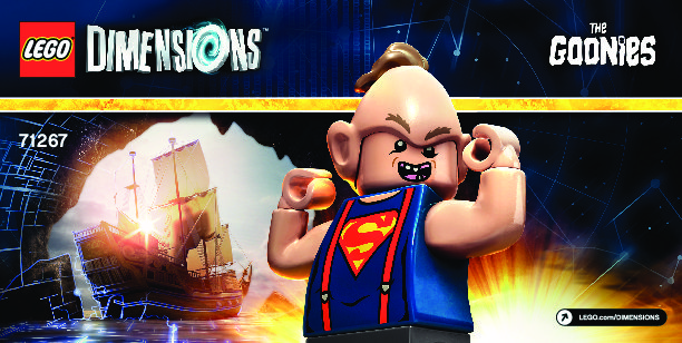 Notice / Instructions de Montage - LEGO - DIMENSIONS - 71267 - Pack Aventure Goonies™: Page 1