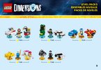 Notice / Instructions de Montage - LEGO - DIMENSIONS - 71267 - Pack Aventure Goonies™: Page 9