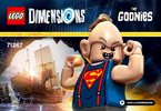 Notice / Instructions de Montage - LEGO - DIMENSIONS - 71267 - Pack Aventure Goonies™: Page 1