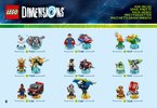 Notice / Instructions de Montage - LEGO - DIMENSIONS - 71286 - Pack Héros Knight Rider™: Page 8