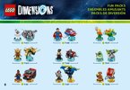 Notice / Instructions de Montage - LEGO - DIMENSIONS - 71286 - Pack Héros Knight Rider™: Page 8