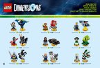 Notice / Instructions de Montage - LEGO - DIMENSIONS - 71287 - Pack Héros Teen Titans Go!™: Page 8