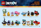 Notice / Instructions de Montage - LEGO - DIMENSIONS - 71287 - Pack Héros Teen Titans Go!™: Page 9