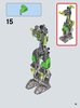 Notice / Instructions de Montage - LEGO - BIONICLE - 71305 - Lewa - Unificateur de la Jungle: Page 15