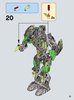 Notice / Instructions de Montage - LEGO - BIONICLE - 71305 - Lewa - Unificateur de la Jungle: Page 21