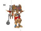 Notice / Instructions de Montage - LEGO - BIONICLE - 71306 - Pohatu - Unificateur de la Pierre: Page 44