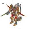 Notice / Instructions de Montage - LEGO - BIONICLE - 71306 - Pohatu - Unificateur de la Pierre: Page 55