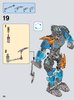 Notice / Instructions de Montage - LEGO - BIONICLE - 71307 - Gali - Unificateur de l'Eau: Page 20