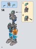 Notice / Instructions de Montage - LEGO - BIONICLE - 71307 - Gali - Unificateur de l'Eau: Page 14