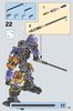 Notice / Instructions de Montage - LEGO - BIONICLE - 71309 - Onua - Unificateur de la Terre: Page 23