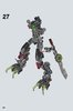 Notice / Instructions de Montage - LEGO - BIONICLE - 71310 - Umarak - Le Chasseur: Page 20