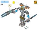 Notice / Instructions de Montage - LEGO - BIONICLE - 71311 - Kopaka et Melum - La fusion: Page 50