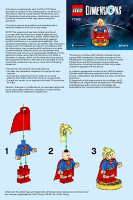 Notice / Instructions de Montage - LEGO - 71340 - SG Promotion Pack: Page 1