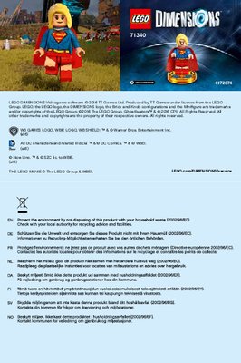 Notice / Instructions de Montage - LEGO - 71340 - SG Promotion Pack: Page 1