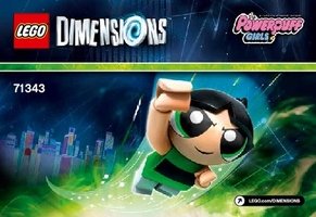 LEGO - DIMENSIONS - 71343 - Pack Héros The Powerpuff Girls™