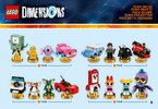 Notice / Instructions de Montage - LEGO - DIMENSIONS - 71343 - Pack Héros The Powerpuff Girls™: Page 9