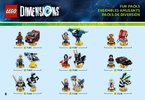 Notice / Instructions de Montage - LEGO - DIMENSIONS - 71343 - Pack Héros The Powerpuff Girls™: Page 8