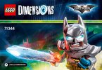 Notice / Instructions de Montage - LEGO - DIMENSIONS - 71344 - Pack Héros Excalibur Batman™: Page 1