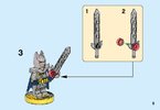 Notice / Instructions de Montage - LEGO - DIMENSIONS - 71344 - Pack Héros Excalibur Batman™: Page 5