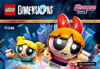 Notice / Instructions de Montage - LEGO - DIMENSIONS - 71346 - Pack Équipe The Powerpuff Girls™: Page 1