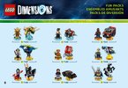 Notice / Instructions de Montage - LEGO - DIMENSIONS - 71348 - Pack Héros Harry Potter™: Page 8