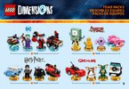 Notice / Instructions de Montage - LEGO - DIMENSIONS - 71348 - Pack Héros Harry Potter™: Page 9