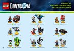 Notice / Instructions de Montage - LEGO - DIMENSIONS - 71349 - Pack Héros Beetlejuice™: Page 8