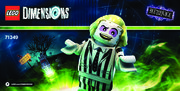 Notice / Instructions de Montage - LEGO - DIMENSIONS - 71349 - Pack Héros Beetlejuice™: Page 1